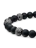 Spiritual Beads Bracelet Sterling Silver