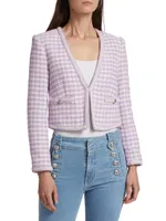 Astrid V-Neck Crop Jacket