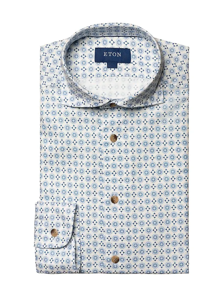 Slim-Fit Medallion Shirt