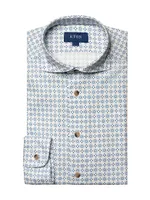 Slim-Fit Medallion Shirt