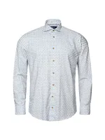 Slim-Fit Medallion Shirt