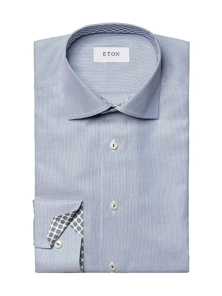 Contemporary-Fit Cotton & Tencel Shirt