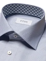 Contemporary-Fit Cotton & Tencel Shirt