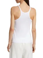 Scoopneck Rib-Knit Tank