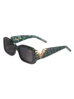 Godfather 59MM Rectangular Sunglasses