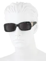 Godfather 59MM Rectangular Sunglasses