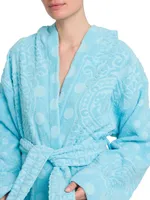 Belted Terry Jacquard Robe