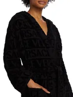 Repeat Logo Cotton Robe