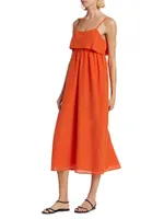 Skyla Layered Midi-Dress