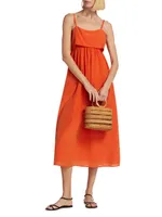 Skyla Layered Midi-Dress