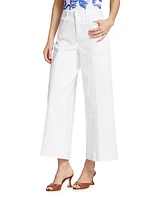 Houston High-Rise Crop Wide-Leg Pants