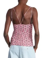 Leila Stretch Ruched Tank Top
