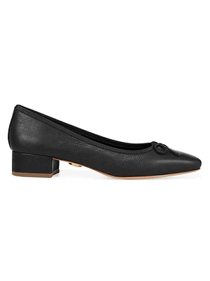 Cecile 30MM Leather Pumps