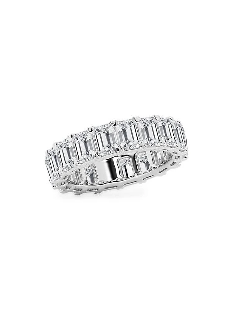 14K White Gold & 6 TCW Diamond Ring