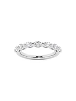 14K White Gold & 0.75 TCW Diamond Ring