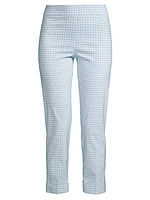 Oliver Gingham Crop Pants