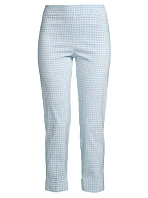 Oliver Gingham Crop Pants