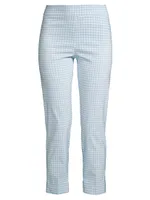 Oliver Gingham Crop Pants