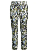 Lulu Leaf Print Pants