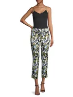 Lulu Leaf Print Pants