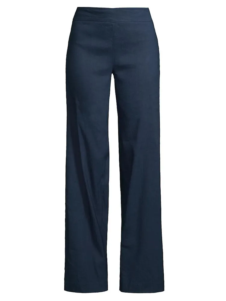 Flavia Straight-Leg Pants