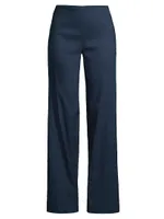 Flavia Straight-Leg Pants