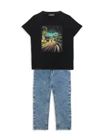 Little Boy's & Slim-Fit Jeans