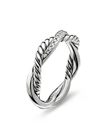 Petite Infinity Band Ring in Sterling Silver