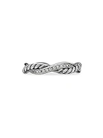Petite Infinity Band Ring in Sterling Silver