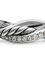 Petite Infinity Band Ring in Sterling Silver