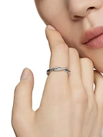 Petite Infinity Band Ring in Sterling Silver