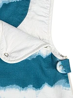 Baby's Caspian Tie-Dye Cotton Sateen Bubble Romper
