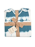 Baby's Caspian Tie-Dye Cotton Sateen Bubble Romper