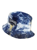 Tie-Dye Linen Bucket Hat