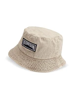 Linen Logo Bucket Hat