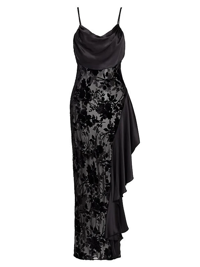 light blue maxi dress floral Provence Bloom Tiered Maxi Dress Floral Blue
