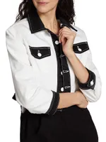 Koda Colorblock Crop Jacket