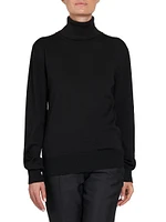 Merino Wool Turtleneck Sweater