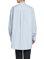 Striped Poplin Tunic