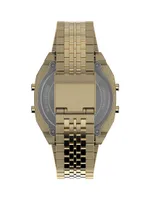 T80 Brass & Resin Digital Watch