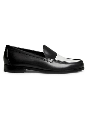 Hardy Colorblocked Leather Loafers