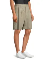 Double Pleated Shorts