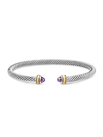 Cable Classics Color Bracelet with 18K Yellow Gold