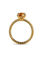 Chatelaine® Ring 18K Yellow Gold with Pavé Diamonds