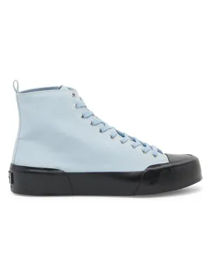 Canvas High-Top Sneakers