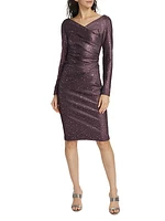 Sequin Knee-Length Dress