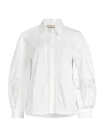 Samuele Lace-Paneled Shirt