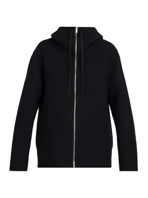 Wool Zip Hoodie