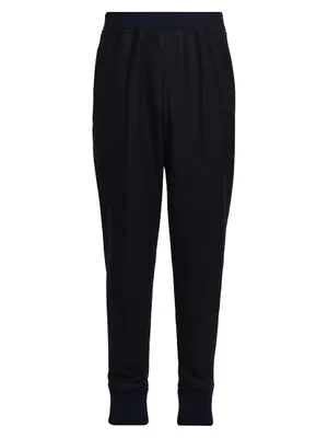 Pleated Wool Sweatpants