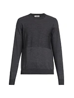 Alpaca-Blend Crewneck Sweater